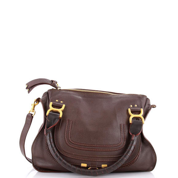 Chloe Handbags - Chloe Medium Marcie Satchel Leather